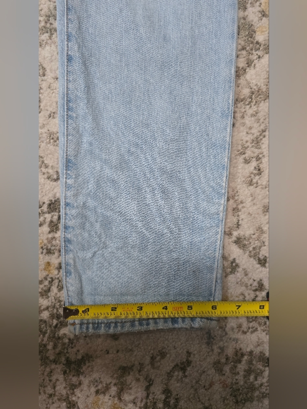 Madewell Light Blue Straight-Leg Women's Jeans - Picture 12 of 14